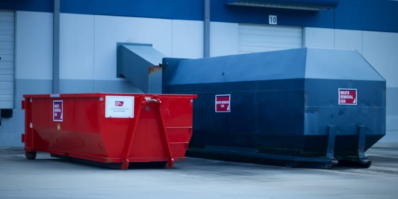 roll-off-dumpster-and-trash-compactor